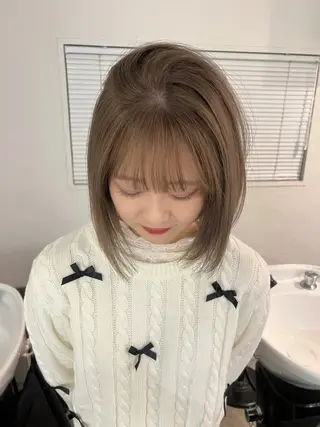 ショート カラー kanami/ 中崎町美容室のヘアスタイル