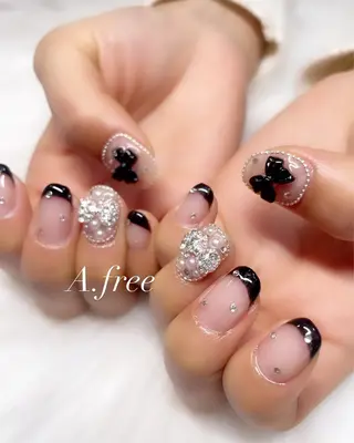 ネイル A.free✧*｡ アレルギー対応✧*｡のネイルデザイン