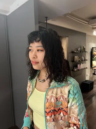 パーマ NERO 松井 隆人のヘアスタイル