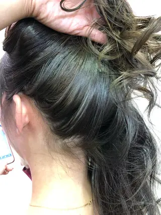 ロング カラー 浦山 和之のヘアスタイル