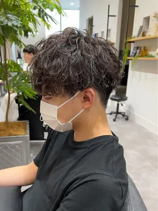 ショート パーマ メンズ メンズカット/パーマ 今村篤志のヘアスタイル