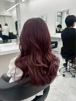 カラー 🍒暖色艶カラー 🍒FUKA🍒横浜のヘアスタイル