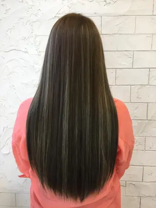 ロング カラー archange 大井川のヘアスタイル