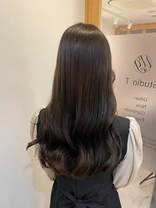 ロング 高尾 成紀のヘアスタイル
