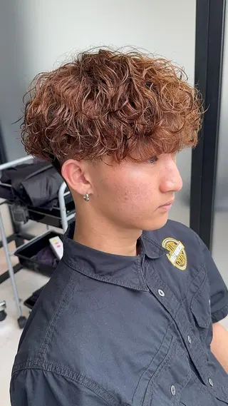 ショート カラー メンズ メンズ特化美容師 東條 夏翔のヘアスタイル
