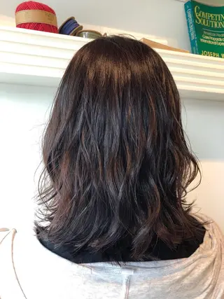 ミディアム カラー 💐パーソナルカラー /市橋加菜💐のヘアスタイル