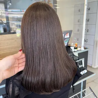 ロング カラー スナコザワ レナのヘアスタイル