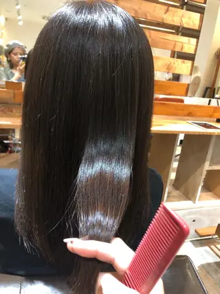 セミロング 艶髪/シールエクステ 🌻ノゾミ🌻のヘアスタイル