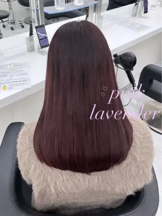 セミロング Hina🎀♡ 暖色/縮毛のヘアスタイル