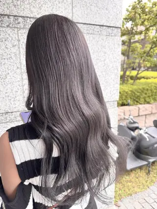 ロング カラー レイヤーカット/ ブリーチカラー/雅人のヘアスタイル