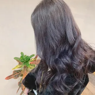 カラー hair salon chic.所属・chic.エクステ. 艶カラー.miu🦊のヘアスタイル