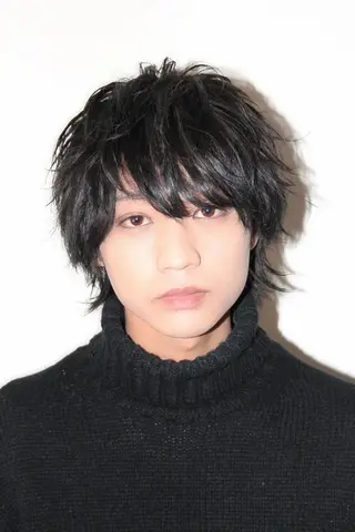 メンズ ミディアム パーマ カラー 公式 Ease by amble luxeのヘアスタイル