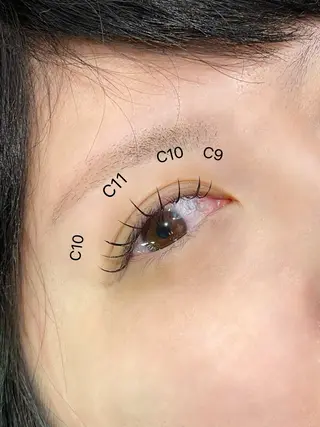 マツエク・マツパ 三尾 麻美のマツエク・マツパデザイン