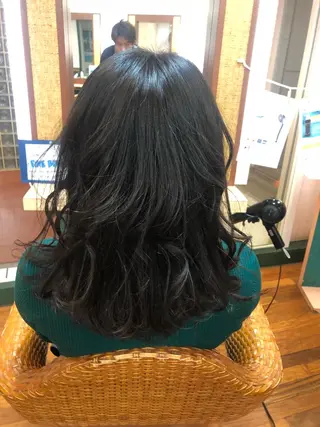 セミロング 髪質改善/艶カラー 塩野成一のヘアスタイル