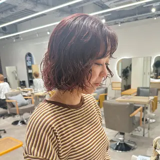 パーマ 新宿パーマ美容師 〰️rika〰️のヘアスタイル