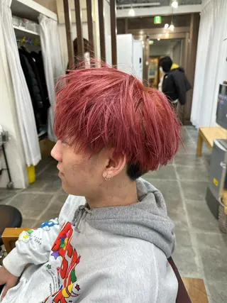 カラー メンズ ALLENhair 森野太一のヘアスタイル