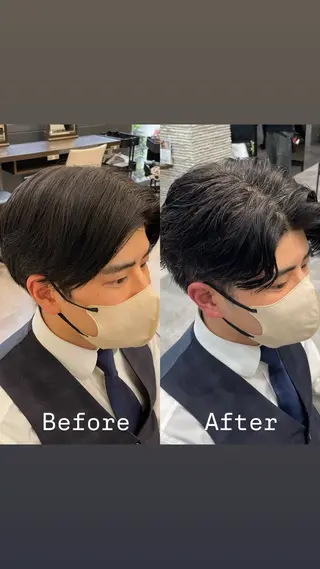 パーマ メンズ メンズ特化 / ツイスパ🔥高林拓斗のヘアスタイル