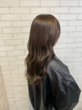 ロング カラー ヨシダ フミノリのヘアスタイル