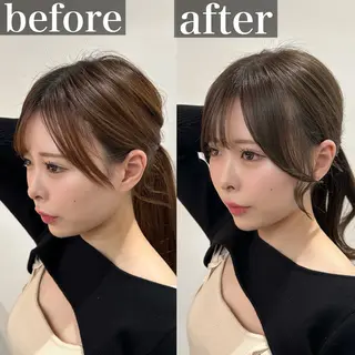 ロング カラー SALOWIN原宿AROA店所属・顔まわり神カット✂︎ 齋藤雄大【表参道】のヘアスタイル