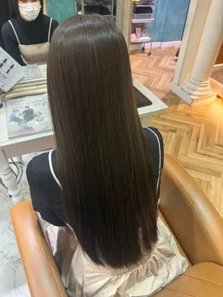 ロング カラー ボブ/透明感カラー /しなる🌷のヘアスタイル