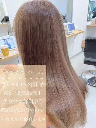 ロング カラー Pentas所属・〜貴女の人生に寄り添 う〜オダ　ジュンペイのヘアスタイル