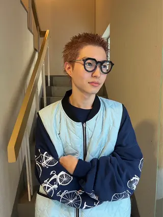 ショート hen所属・中西 遥聖のヘアスタイル