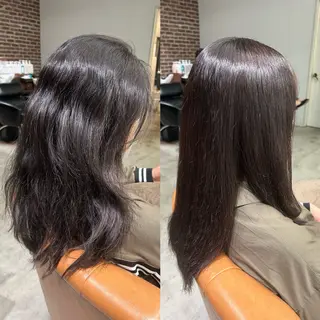 ロング パーマ 山野愛子美容室銀座店所属・🌼髪質改善/透明感 艶髪タケドミのヘアスタイル