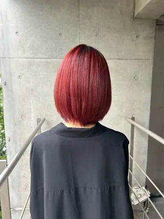 ミディアム カラー PREVIA銀座渡辺 真矢のヘアスタイル