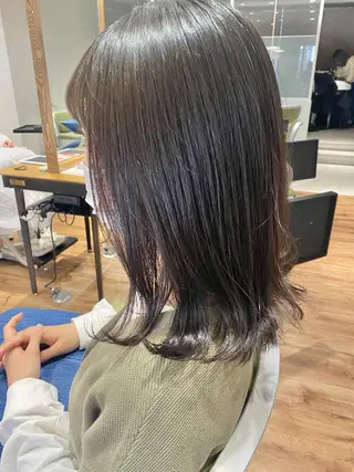 ミディアム カラー 🌈🌸あおき みちる🌟💗のヘアスタイル