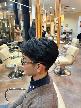 カラー パーマ メンズ Lit.自由が丘（SENJYU自由が丘）所属・【髪質改善/美髪】 ⭐️川嶋 陸央⭐️のヘアスタイル