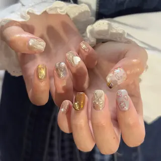 ネイル 🎀フェイ フェイ🫧💗のネイルデザイン