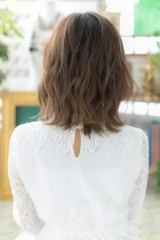 ミディアム カラー COVER HAIR bliss 大宮店所属・出川 宙☘️のヘアスタイル