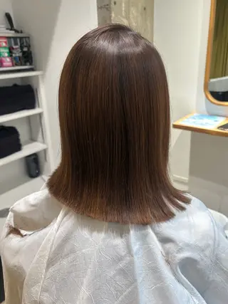 ミディアム カラー 名駅/マンツーマン 流音のヘアスタイル