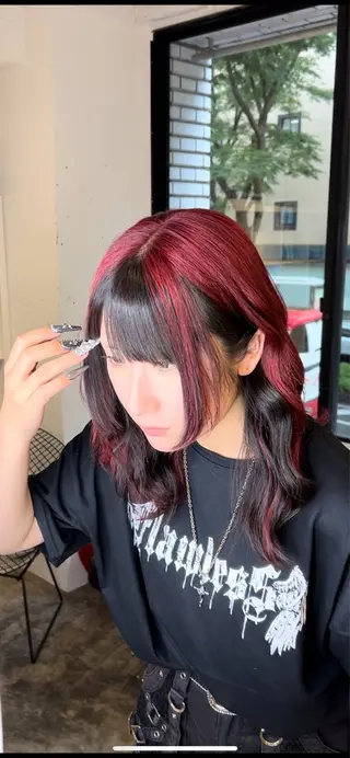 ロング カラー Di-KA HAIR sendai所属・TASHIRO KOUのヘアスタイル