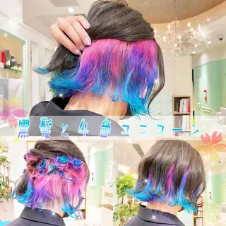 ショート カラー Re:ta Hair 飯田淳平のヘアスタイル