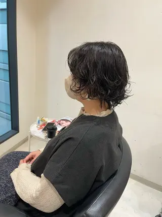 ショート Kuku所属・つぼみ/パーマ ／レイヤー／ボブのヘアスタイル