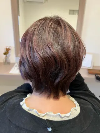 ショート 井上 美春のヘアスタイル