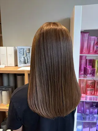 ロング カラー レシェル桑名店所属・レシェル桑名店 RINAのヘアスタイル