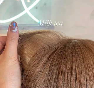 セミロング カラー murai airiのヘアスタイル