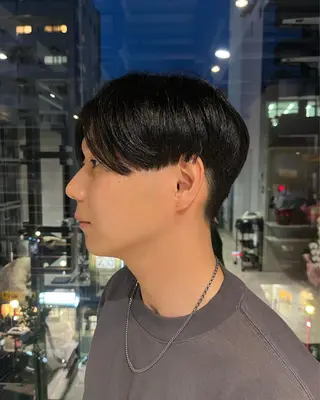 ショート メンズ ベージュ/グレージュ 恵比寿/丸山陽平のヘアスタイル