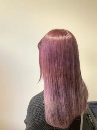 セミロング カラー 髪質改善縮毛矯正 kosuke_IJKのヘアスタイル