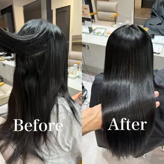 ロング ⭐️立川/縮毛矯正 /髪質改善⭐️のヘアスタイル