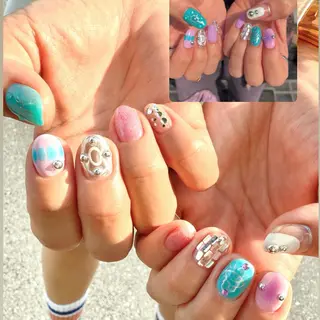 ネイル nail salon　Natural Cure所属・平井 彩香のネイルデザイン