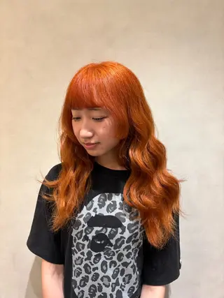 ロング UNCHEL所属・空閑 永知のヘアスタイル