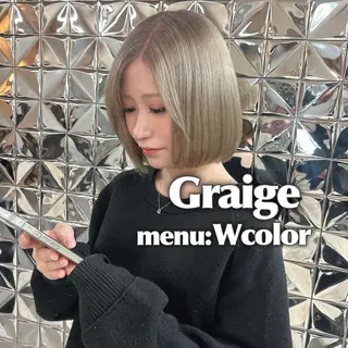 ミディアム カラー ラブスタシー博多/ Mariaのヘアスタイル