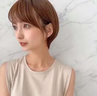 ショート LOREN 自由が丘所属・🩵藤間 妃南🩵のヘアスタイル