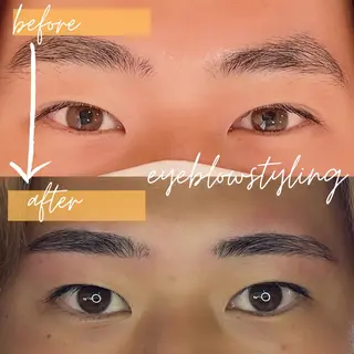 メンズ アイブロウ meme erinaのマツエク・マツパデザイン