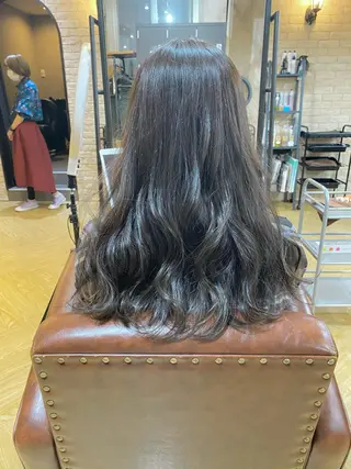 ロング カラー 髪質改善 ヒデのヘアスタイル