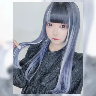 ロング カラー ✨髪質改善×透明感 カラー✨岩下哲也のヘアスタイル