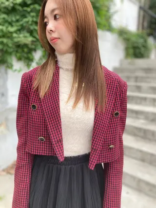 セミロング カラー ainico.所属・髪質改善　艶髪✨ Teppeiのヘアスタイル